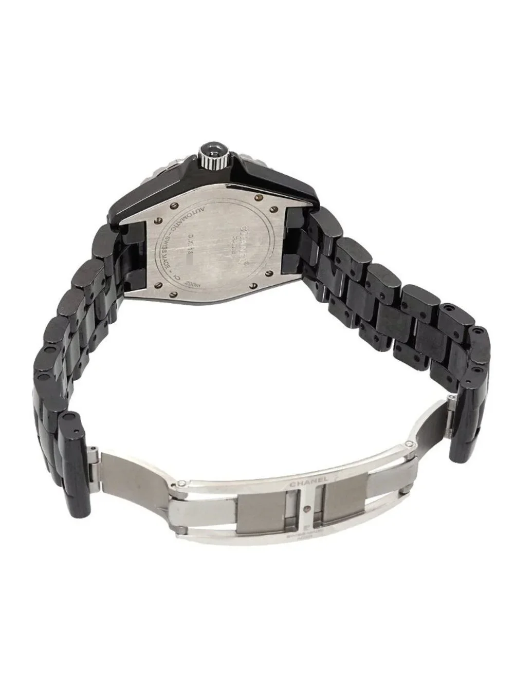 Chanel 38 Watch Black Ceramic Date Automatic Winding 6 19 Mountain Road